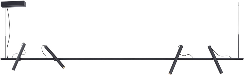 Paul Neuhaus Závěsné LED svítidlo PURE TUTUA, 4x6W, d. 200 cm, 3000K