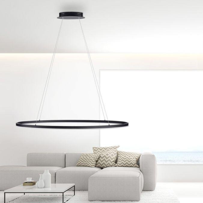 Paul Neuhaus Závěsné LED svítidlo TITUS, 65W, ø 118 cm, 3000K stmívatelné