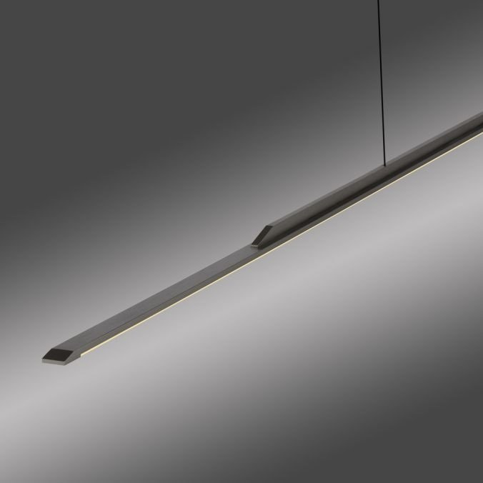 Paul Neuhaus Závěsné LED svítidlo PURE SURFACE, 29W, d. 160 cm, 3000K