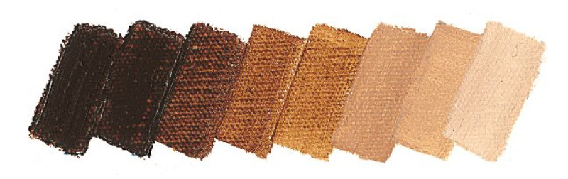 Olejová barva Mussini 35ml – 662 brown pink