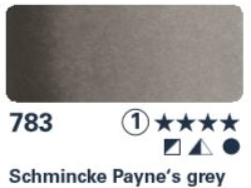 Akvarelová barva Horadam 1/2 – 783 Schmincke Payne's grey