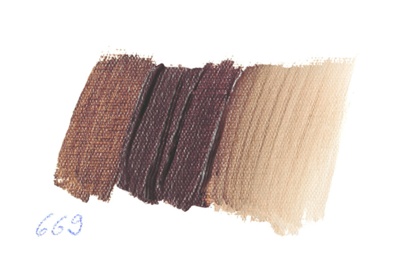 Akrylová barva Akademie 60ml – 669 burnt umber