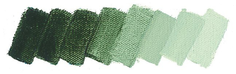 Olejová barva Mussini 35ml – 640 Verona green earth