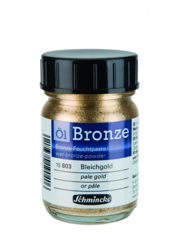 Zlaticí pasta Schmincke Oil 50ml – 803 pale gold