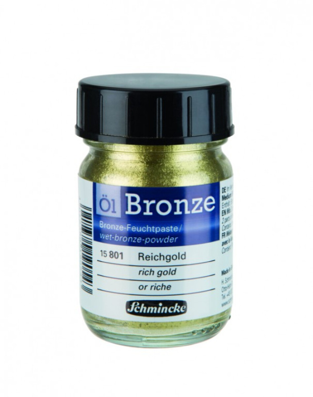 Zlaticí pasta Schmincke Oil 50ml – 801 rich gold