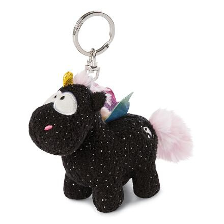 NICI klíčenka Jednorožec Rainbow Yin 10cm