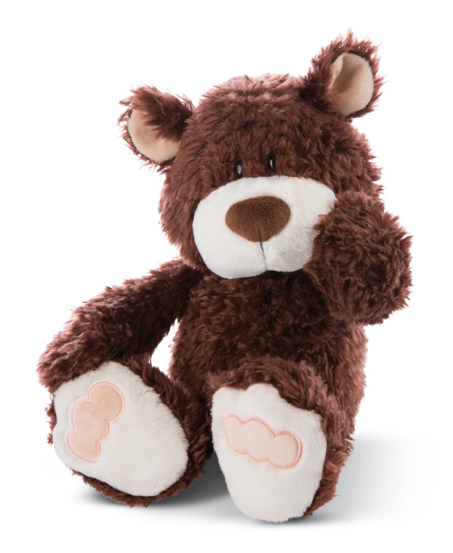 NICI plyš medvěd hnědý, 20 cm (eco-green)