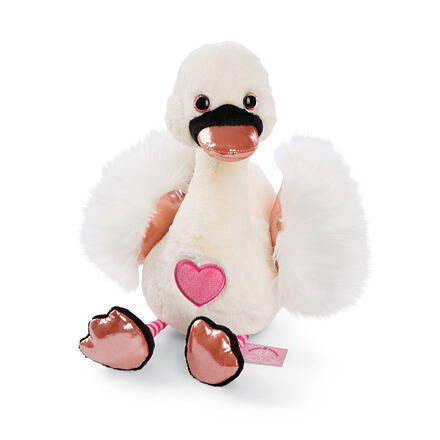 NICI plyš Love Bílá labuť 25cm