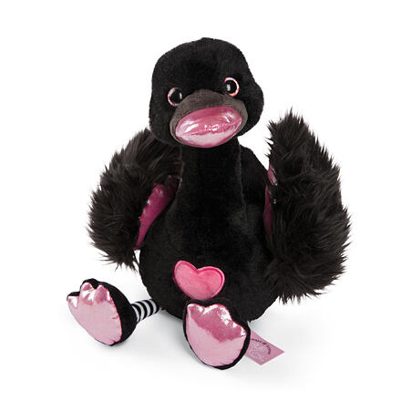 NICI plyš Love Černá labuť 25cm