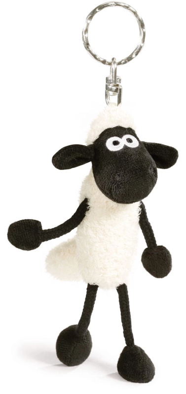 Shaun das Schaf zelený přívěsek na klíče 10 cm - 1 kus