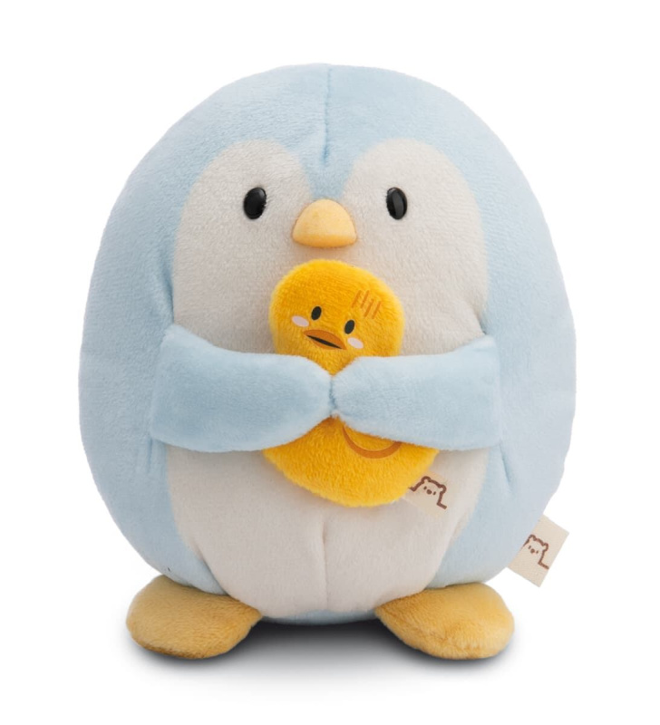 NICI plyš MyMochi Tučňák Waddle 16cm s kačenkou v dárkovém balení, 11x12x6,5cm