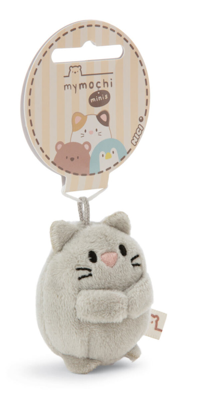 NICI přívěsek MyMochi Kočička Eepy šedá 5cm