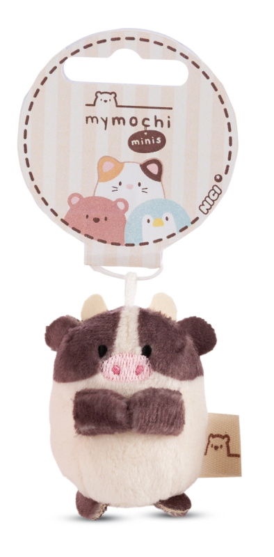 NICI - Mymochi 5cm přívěšek, Kravička Moona