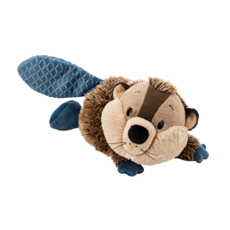 Plyšový bobr Harry 20 cm – NICI GREEN, ležící