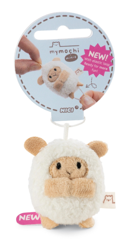 NICI - Mymochi 5cm přívěšek, Ovečka Wools