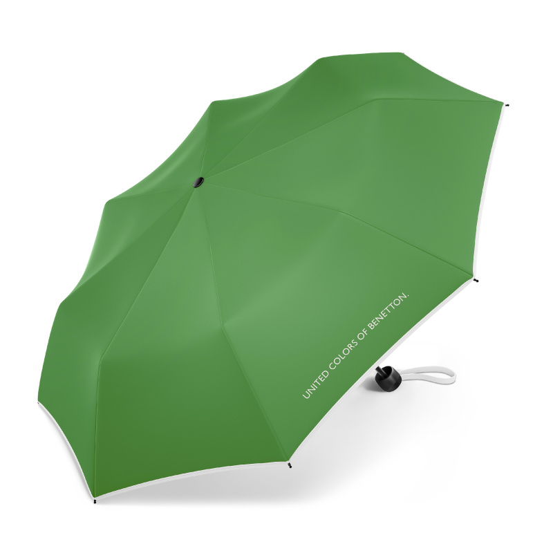 UNITED COLORS OF BENETTON Benetton deštník Skládací Zelený Super Mini 23cm/95cm
