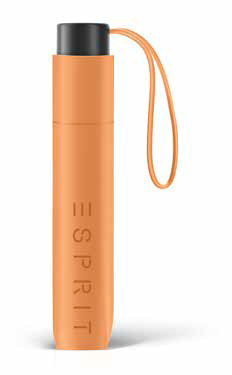 Esprit deštník Skládací manuální Mini Slimline Oranžový Musk Melon 24cm/97cm