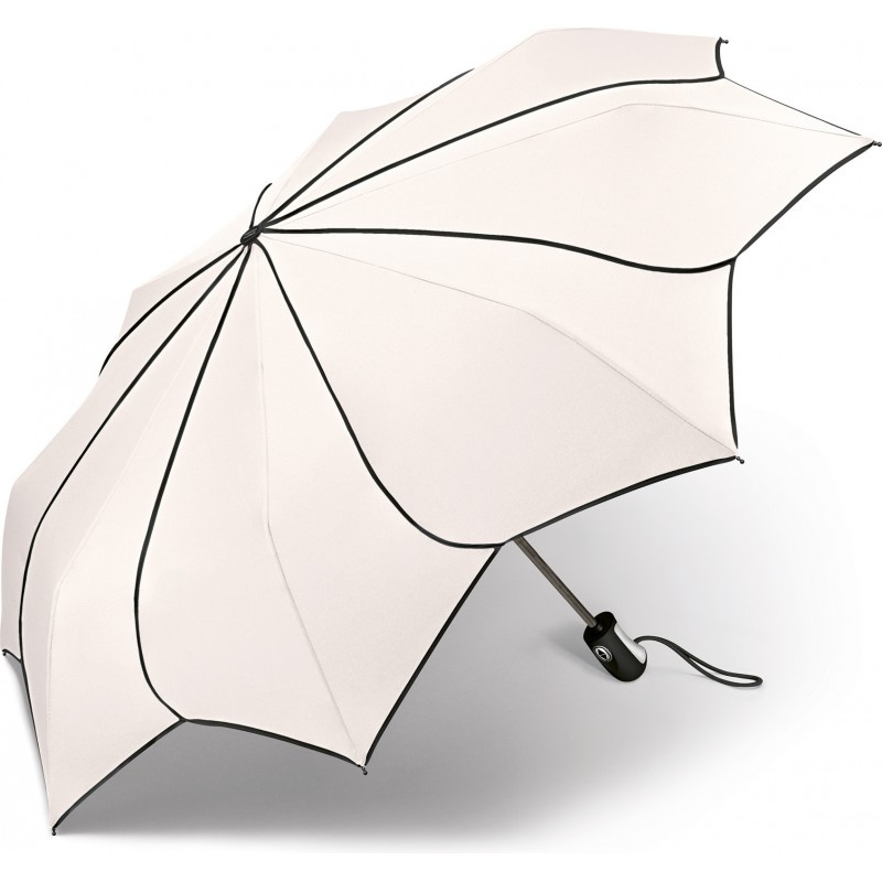 Pierre Cardin deštník skládací automatický Bílý 27.5cm/98cm