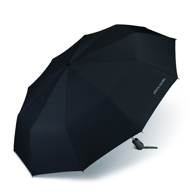 Pierre Cardin deštník Easymatic Skládací automatický Černý Noire 29cm/100cm