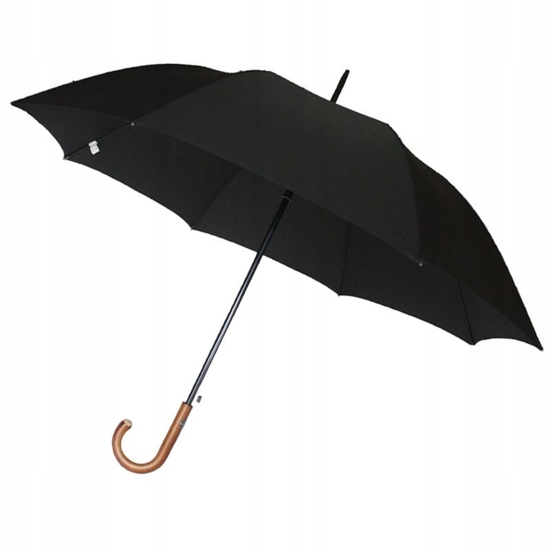 Pierre Cardin deštník Dlouhý automatický Černý 97cm/118cm