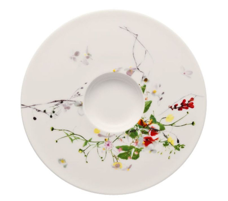Rosenthal Cappuccino / čaj podšálek Brillance Fleurs Sauvages, 16 cm 10530-405101-14676