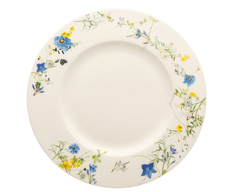Rosenthal Fleurs des Alpes dezertní talíř s okrajem, 23 cm 10530-405108-10023