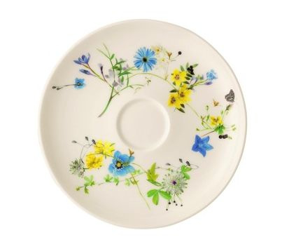 Rosenthal Kávový podšálek Brillance Fleurs des Alpes, coup, 14 cm 10530-405108-14939