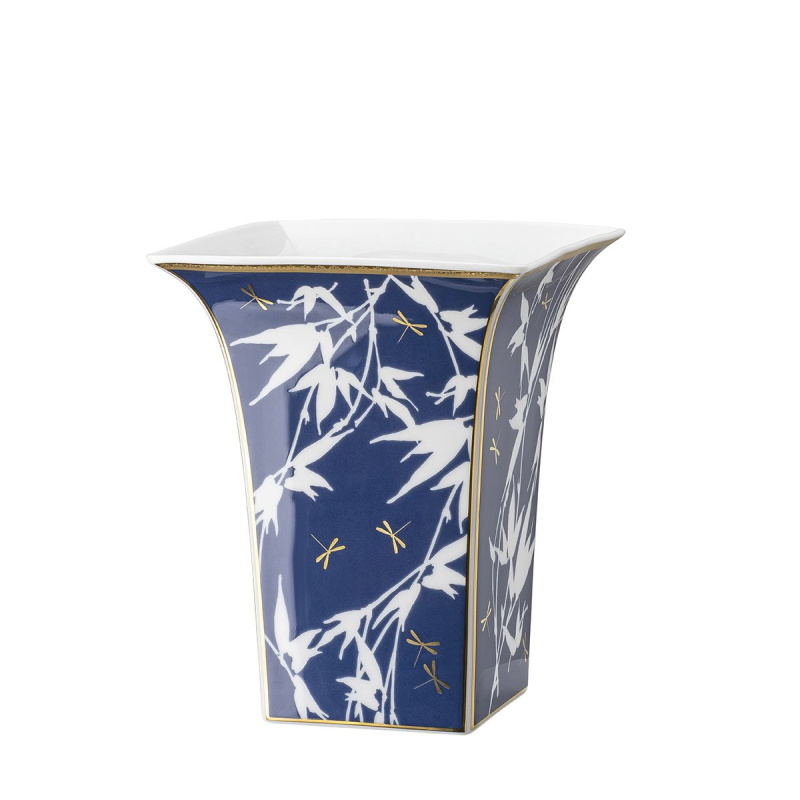 Rosenthal Váza porcelánová Heritage Turandot, modrá, 17 cm 14231-404312-26017