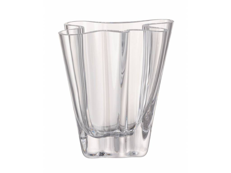 Rosenthal Skleněná váza Flux, čirá, 26 cm 69160-110001-47026