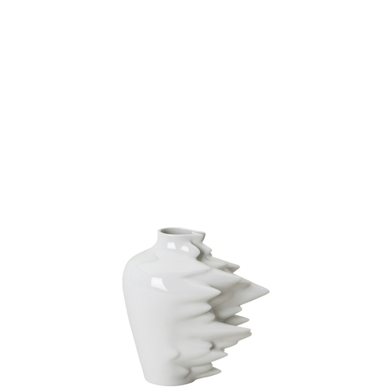 Rosenthal Středně velká váza Fast, kolekce Midivases, 14 cm, bílá 14271-800001-26014