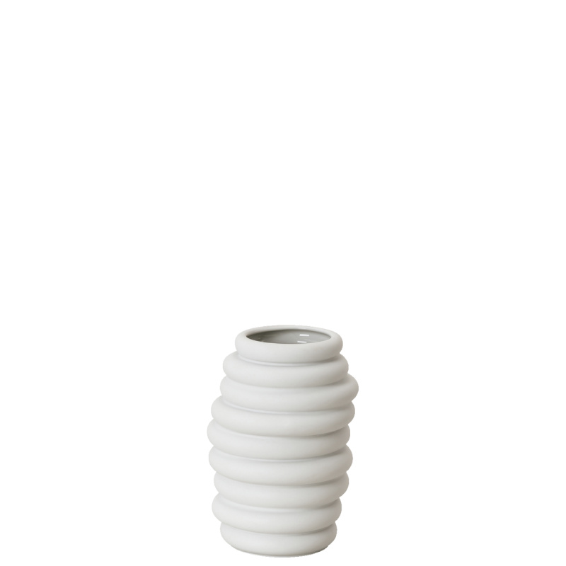 Rosenthal Středně velká váza Hop, kolekce Midivases, 14 cm, bílá 14625-100102-26014