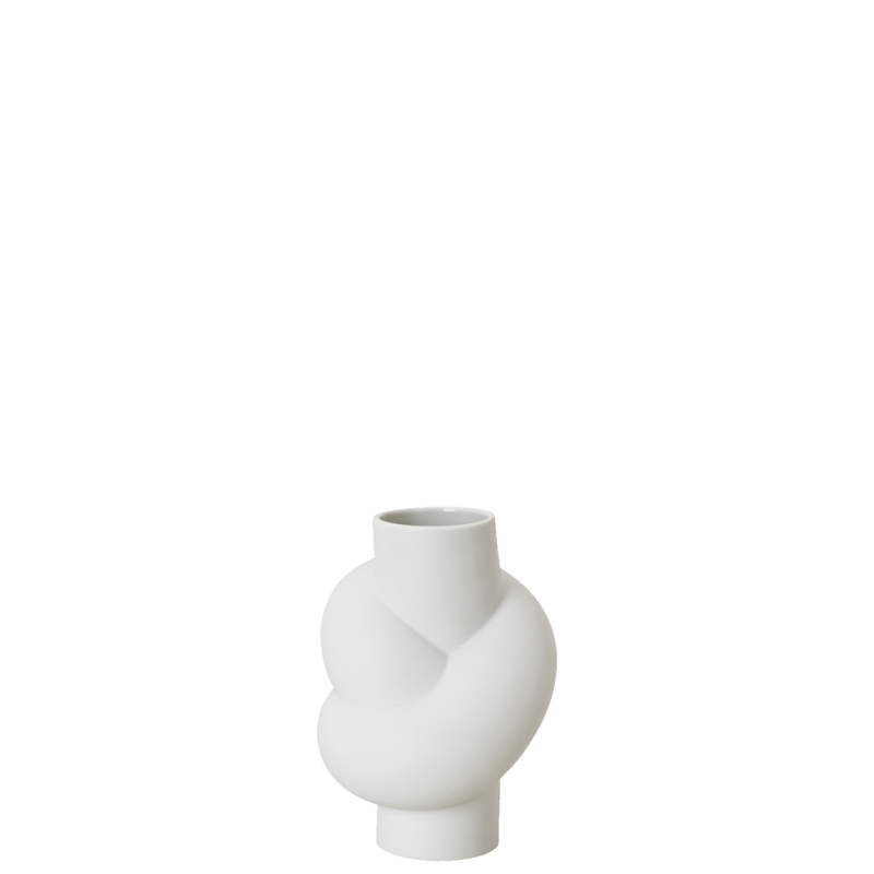 Rosenthal Středně velká váza Node, kolekce Midivases, 14 cm, bílá 14628-100102-26014