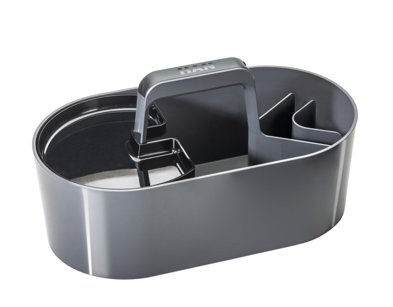 Stolní organizér HAN Toolbox LOFT - 4 přihrádky, šedý