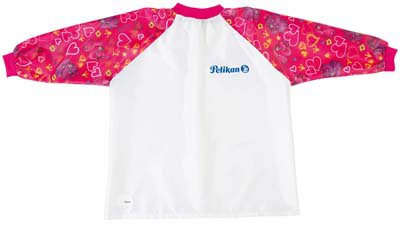 Herlitz Dětská zástěra s rukávem Pelikan - holčičí