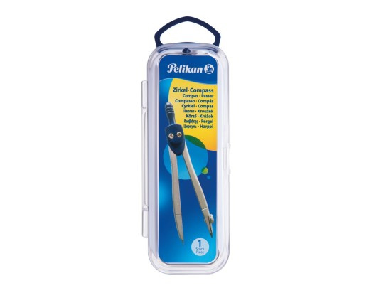 Kružítko Pelikan kovové 17cm + náhradní tuha