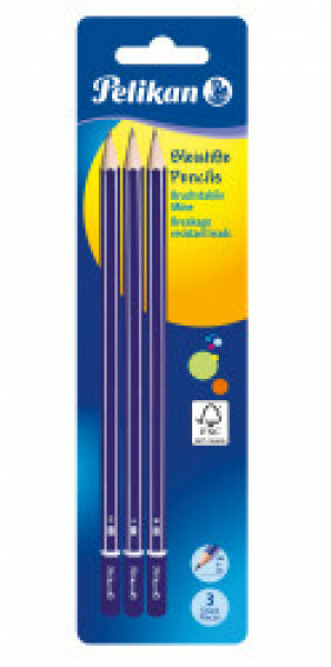Pelikan - Tužka 2B/B/HB, 3 ks šestihranná