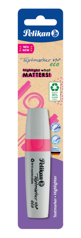 Pelikan - Zvýrazňovač 490 eco NEON růžová