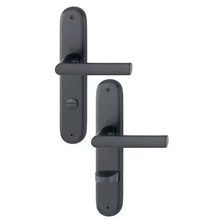Dveřní kování Hoppe Hamburg 1700/273P / tloušťka dveří 37-42 mm / černá Varianta: ivi1