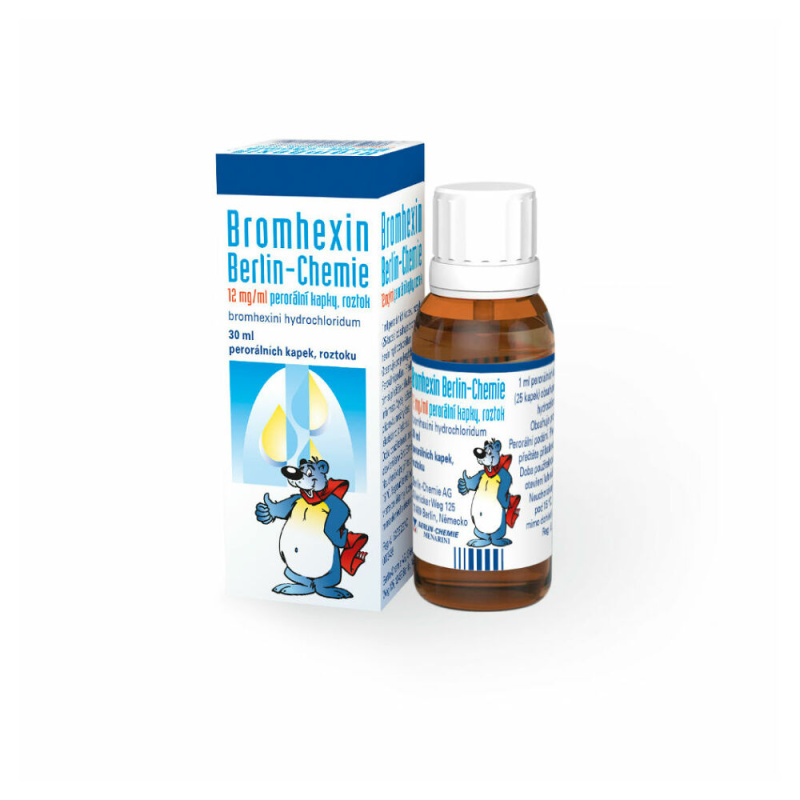 BROMHEXIN BERLIN-CHEMIE 12MG/ML Perorální kapky, roztok 30ML