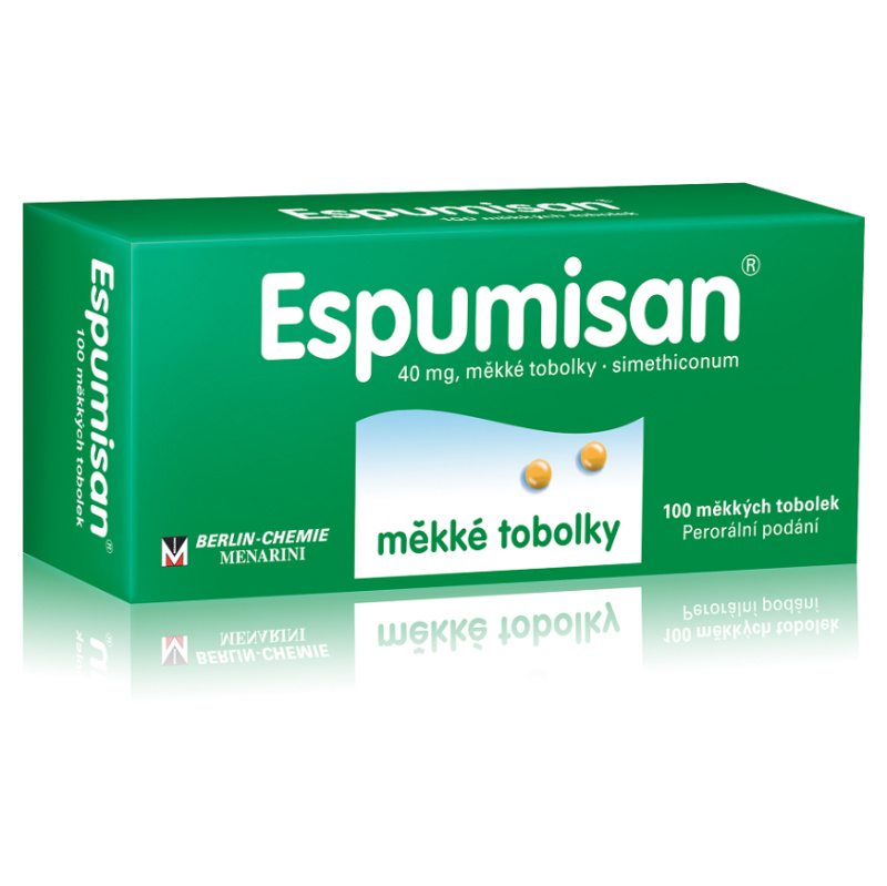 ESPUMISAN 40MG Měkká tobolka 100