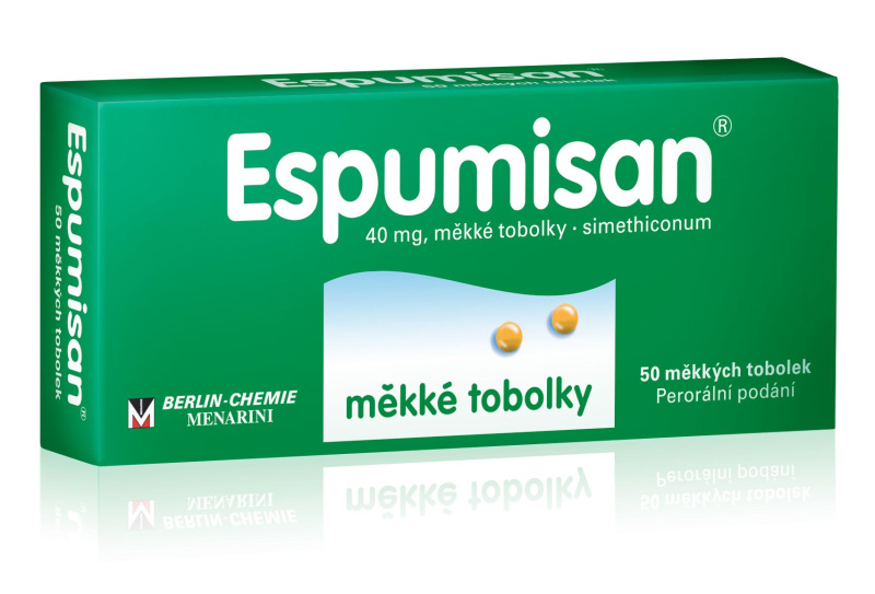 ESPUMISAN 40MG Měkká tobolka 50
