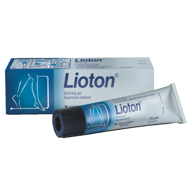 LIOTON 1000IU/G Gel 50G