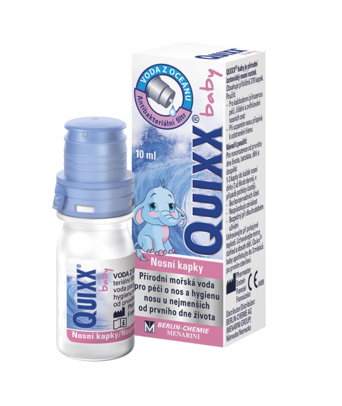 Quixx baby nosní kapky 10ml