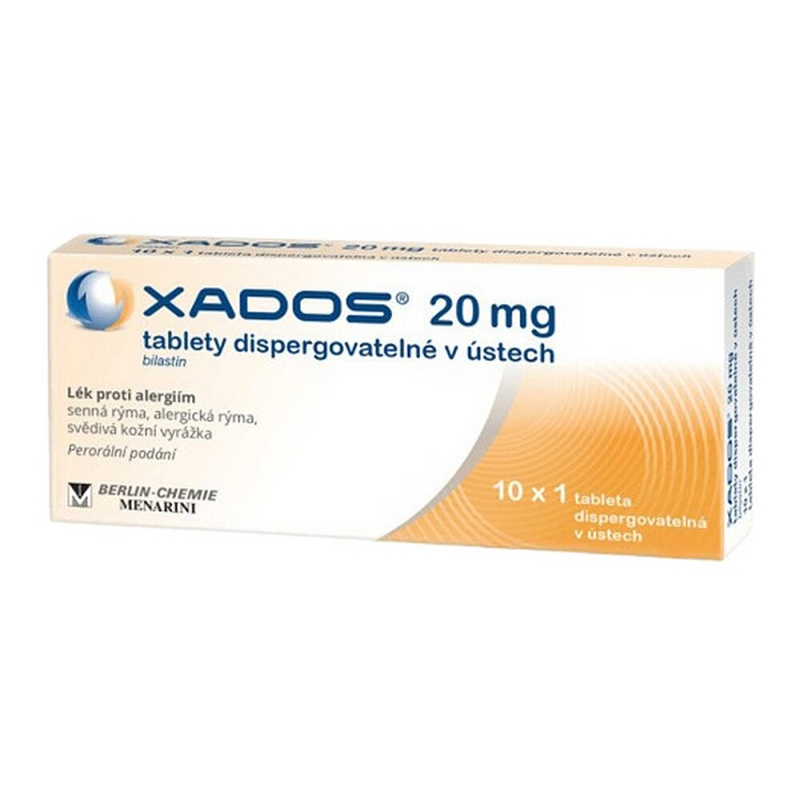 XADOS 20MG Tableta dispergovatelná v ústech 10X1