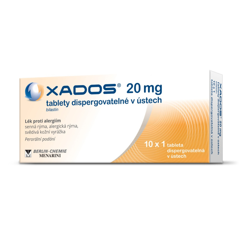 XADOS 20MG Tableta dispergovatelná v ústech 10X1