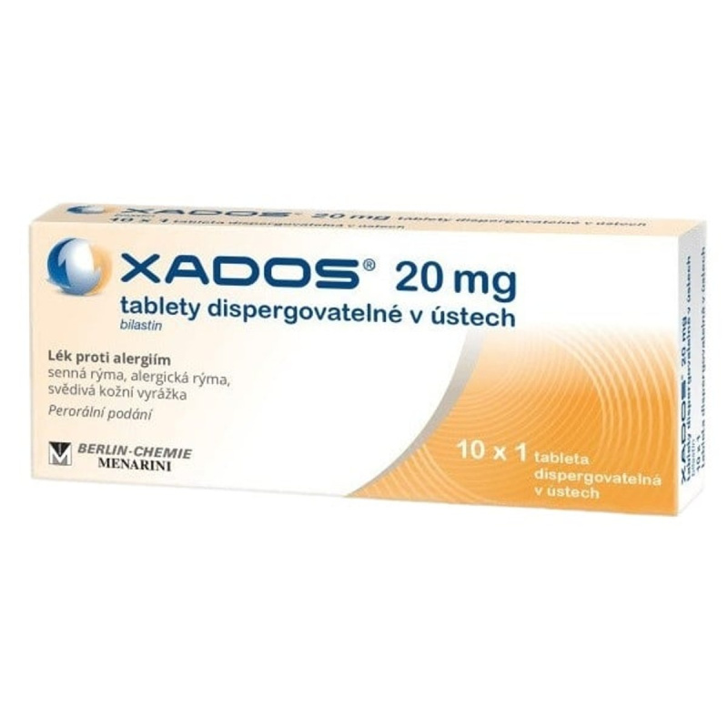 XADOS 20MG Tableta dispergovatelná v ústech 10X1
