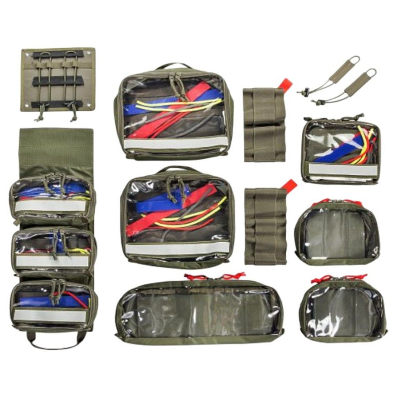 Tasmanian Tiger Modular Medic Insert 30 VL, lékárnička, zelená