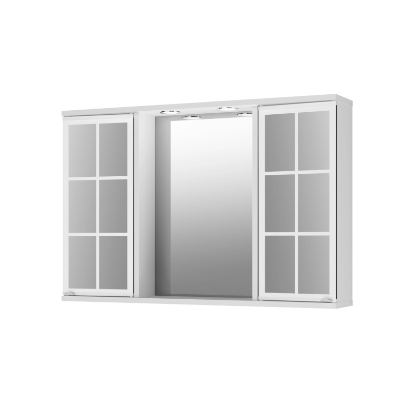 Jokey Zrcadlová skříňka Nia bílá 90 x 60,2 x 17,3 cm