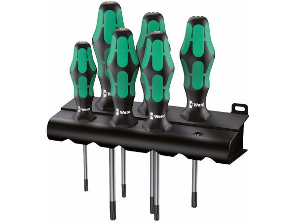 Wera Sada šroubováků pro zapuštěné šrouby Torx 367 Kraftform Plus, 6dílná