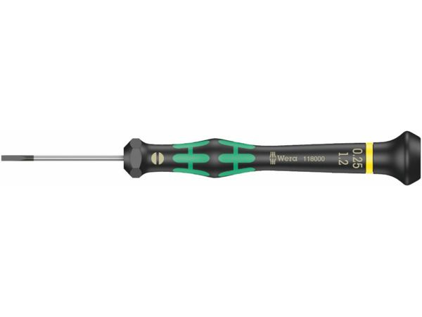 Wera Plochý šroubovák pro elektroniku 2035 Micro, 1,2 x 40 mm